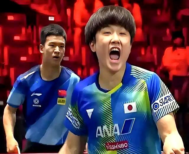 中国队鏖战奥地利队，张本智和状态火热